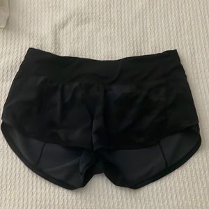 Lululemon camo speed up shorts